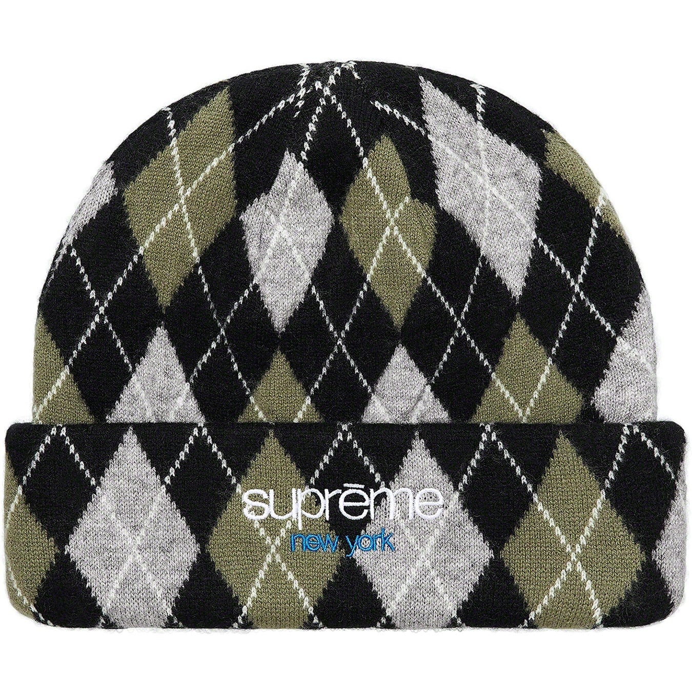 Argyle Cashmere Beanie view 2